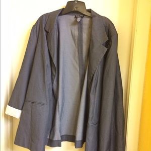 Beautiful gray blazer 3X