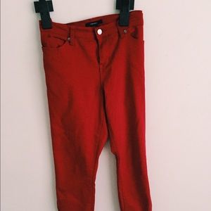 Red Skinny Jeans
