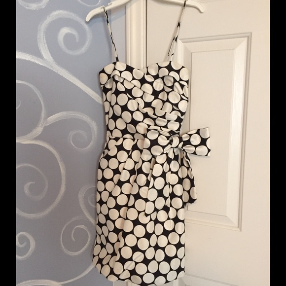 Beautiful black and white dress