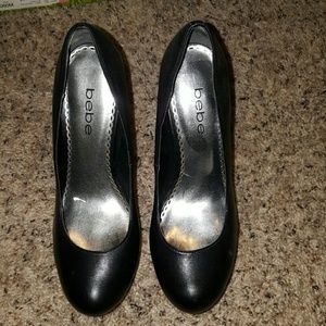 Black Bebe Heels
