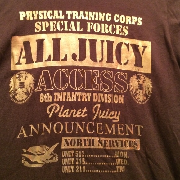 Juicy Couture Long Sleeve Graphic Tee (XL) - Picture 2 of 2