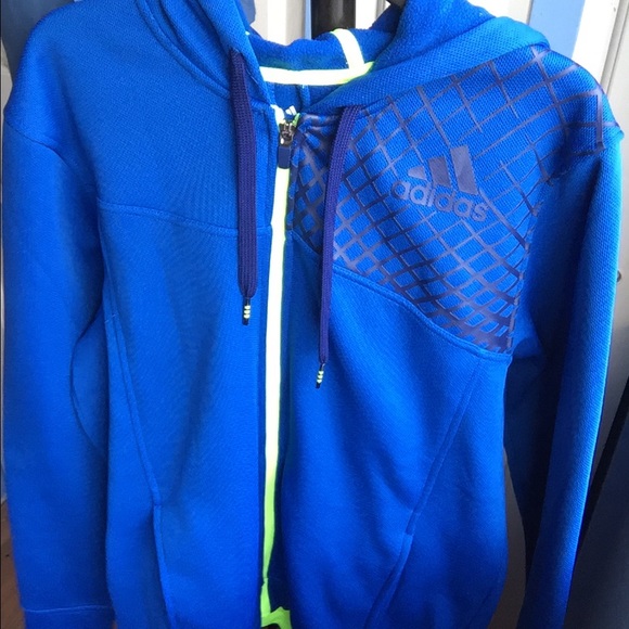 Men adidas zip up NWOT