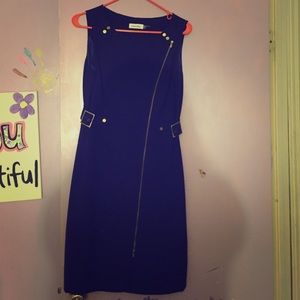 Deep purple Calvin Klein dress