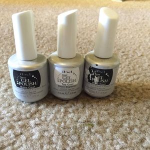 Gel nail polish. Base and top coat!