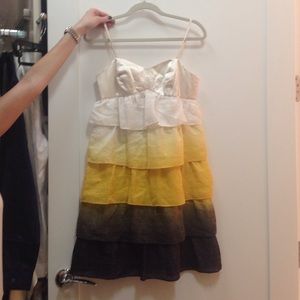 Cute summer ruffle dress