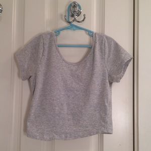 Brandy Melville Gray Top