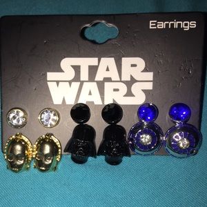 Disney Star Wars Earrings brand new from Torrid
