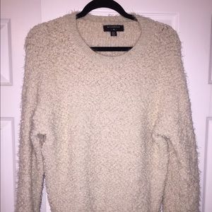 byCORPUS Cozy Popcorn Sweater- Ivory