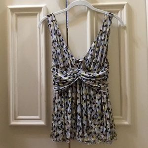 Diane Von Furstenberg sleeveless silk top