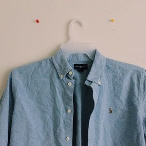 Oversized Polo Button down