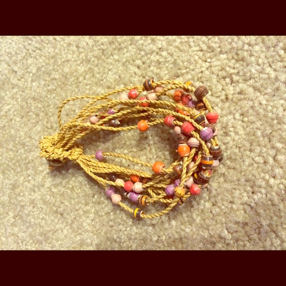 Bracelet, hand made by rescued sex slave victims