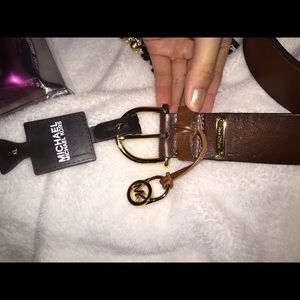 Brand new Michael Kors Authentic leather belt XL