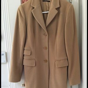Classic camel coat