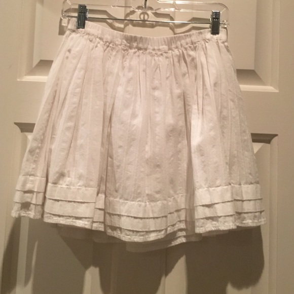 Mossimo Supply Co. M white skirt