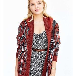 Urabn outfitters ecote print cardigan
