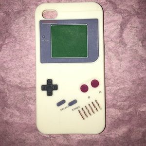 White Gameboy IPhone 4s/4g case