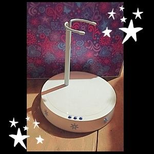 American Girl ice skating stand