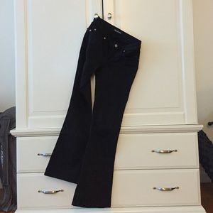 Black Hudson denim.  Size 25p