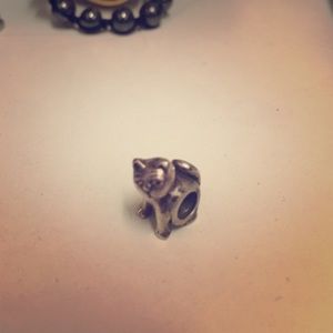 Sterling Silver Cat "Pandora" Charm