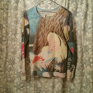 Alice and Wonderland Pull Over