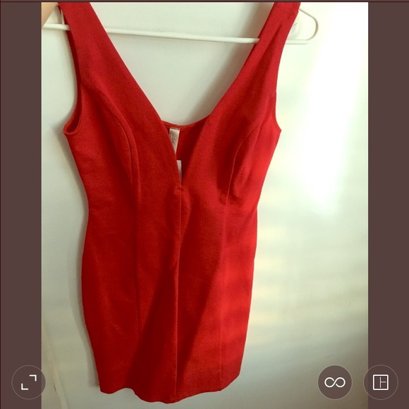 Red dress