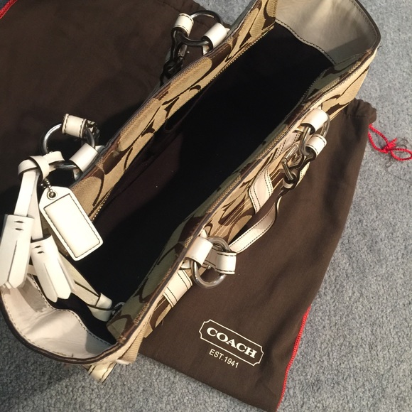 Coach tote handbag - Picture 3 of 4
