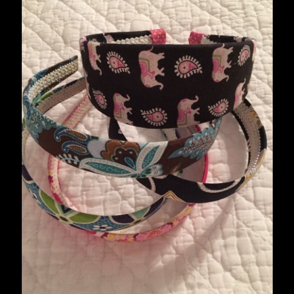 "5" Five Never Used Vera Bradley Headbands