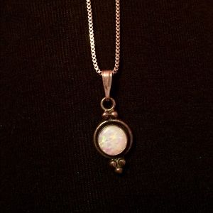 Antique Opal Necklace