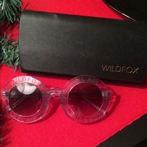 Wildfox Bel Air Clear Sunglasses