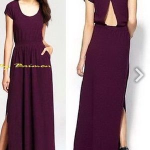 Free People Purple maxi Dress