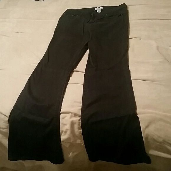 Boot cut black pants - Picture 2 of 4