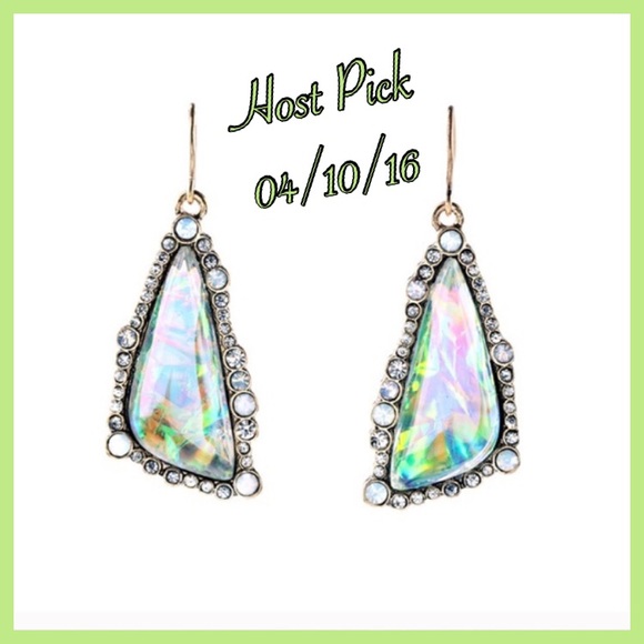 🎉HP🎉Gorgeous Iridescent Drop Earrings