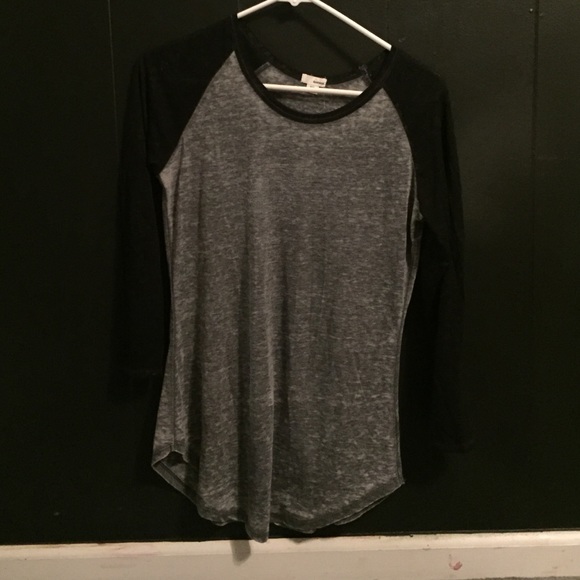 garage medium quarter sleeve baseball shirt