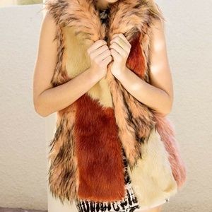 Odin faux fur vest