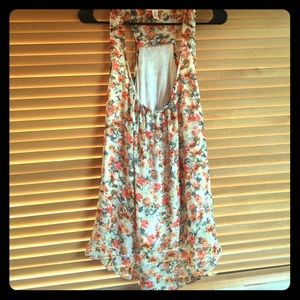 Flowy floral tank