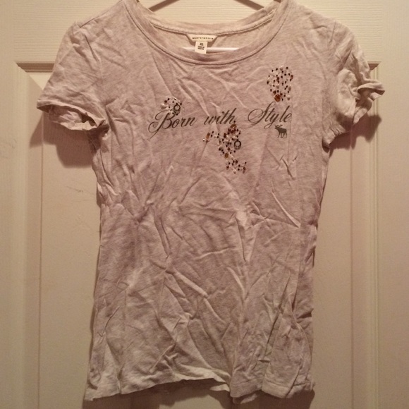 Abercrombie Beaded Tee (XL)