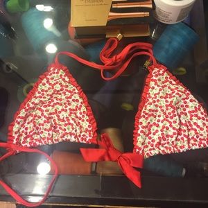 Beach Bunny Cherry Bikini Top