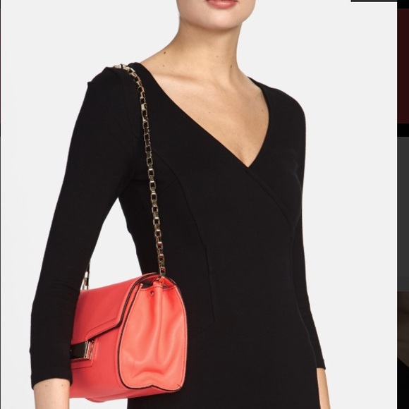 NEW KATE SPADE Pink Carroll Park Leather Bag - Picture 2 of 4