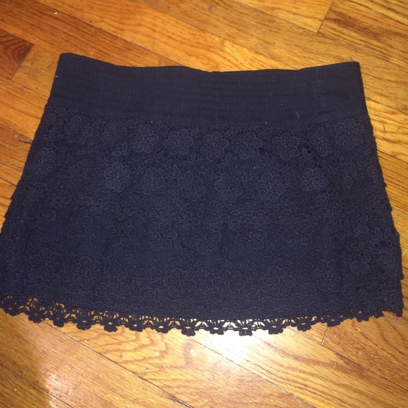 Navy Blue Skirt