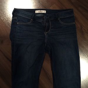 Dark Blue Hollister Skinny Jeans