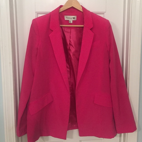 Hot pink blazer
