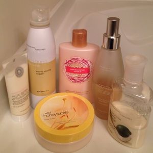 Lotion, body spray, body butter, and body wash