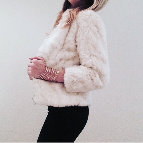 ⚡️Vintage Rabbit Fur Coat💫