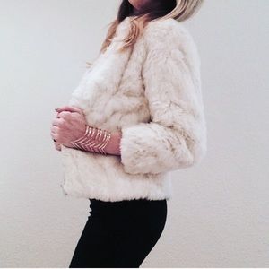 ⚡️Vintage Rabbit Fur Coat💫