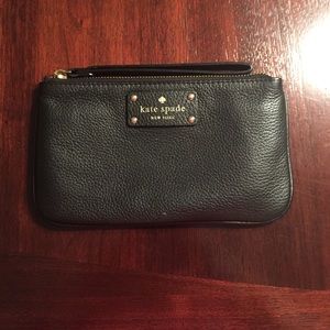 Black Kate Spade Wristlet