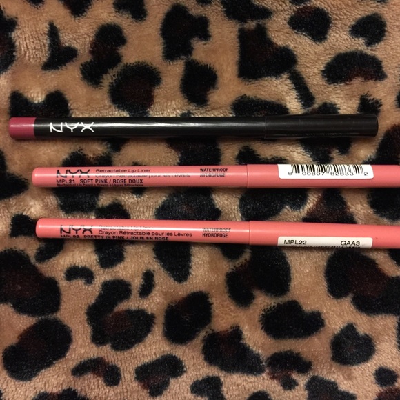 NYX lip liners