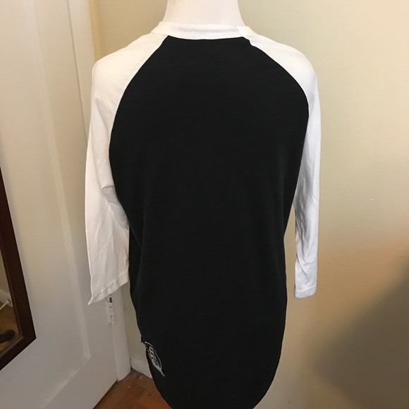 NWOT San Franpsycho Baseball Raglan Tee - Picture 3 of 4