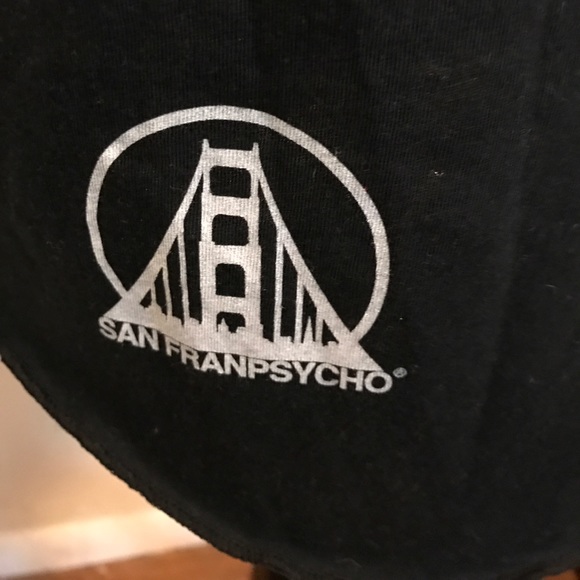 NWOT San Franpsycho Baseball Raglan Tee - Picture 4 of 4