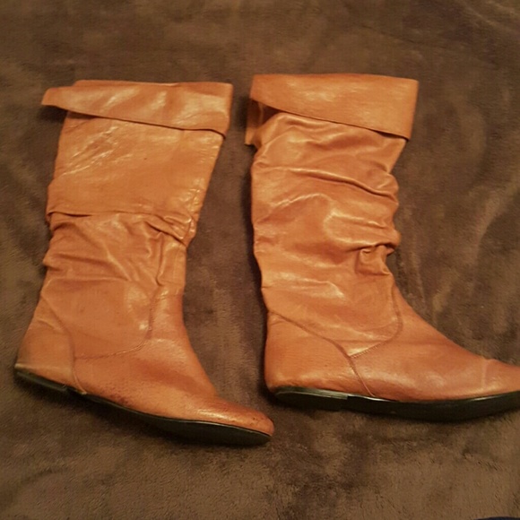 Brown boots