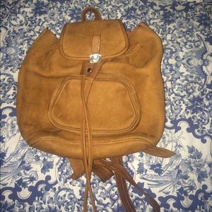 Leather Backpack